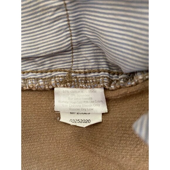 Peter Millar Men's Tan Corduroy Pants Sz 38 Relaxed Fit Casual Office School Y2K - Picture 4 of 10